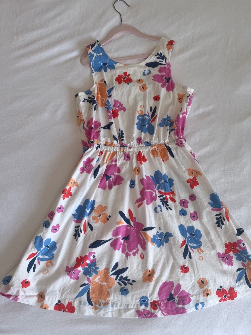 Gap Kids XL Girls Cross-Back Flowered Dress